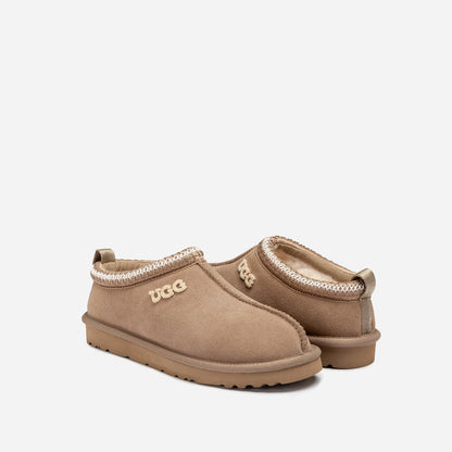 Ugg Sydney Emb Logo Slipper-Unisex Classic UGG Slippers-PEROZ Accessories