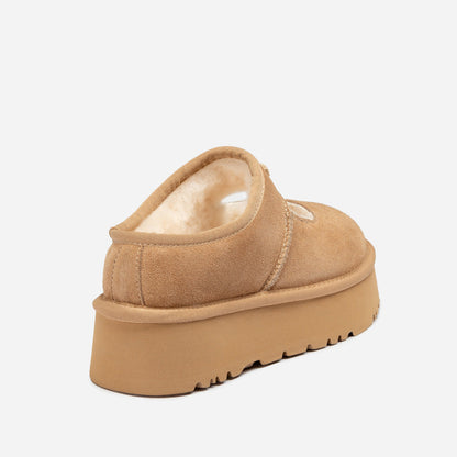 Ugg Mary Jane Emb Logo Platform-Women Moccasins Loafers-PEROZ Accessories