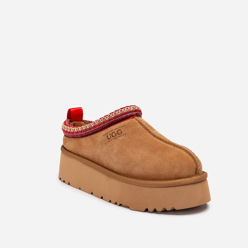 Ugg Sydney Spring Platform Slipper (Water Resistant) (Detachable Wool Insole)-Women Slippers-PEROZ Accessories