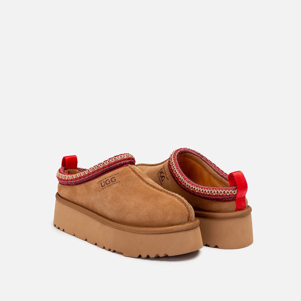 Ugg Sydney Spring Platform Slipper (Water Resistant) (Detachable Wool Insole)-Women Slippers-PEROZ Accessories