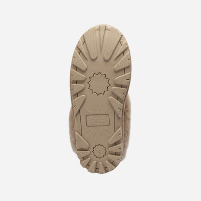 Ugg Coquette Matelasse Emb Logo Slipper( Detachable Feature)-Women Slippers-PEROZ Accessories