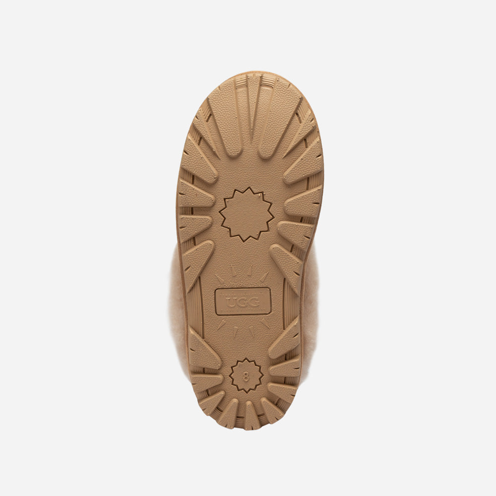 Ugg Coquette Matelasse Emb Logo Slipper( Detachable Feature)-Women Slippers-PEROZ Accessories