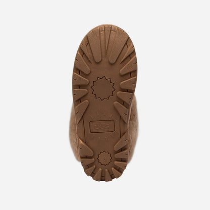 Ugg Coquette Matelasse Emb Logo Slipper( Detachable Feature)-Women Slippers-PEROZ Accessories