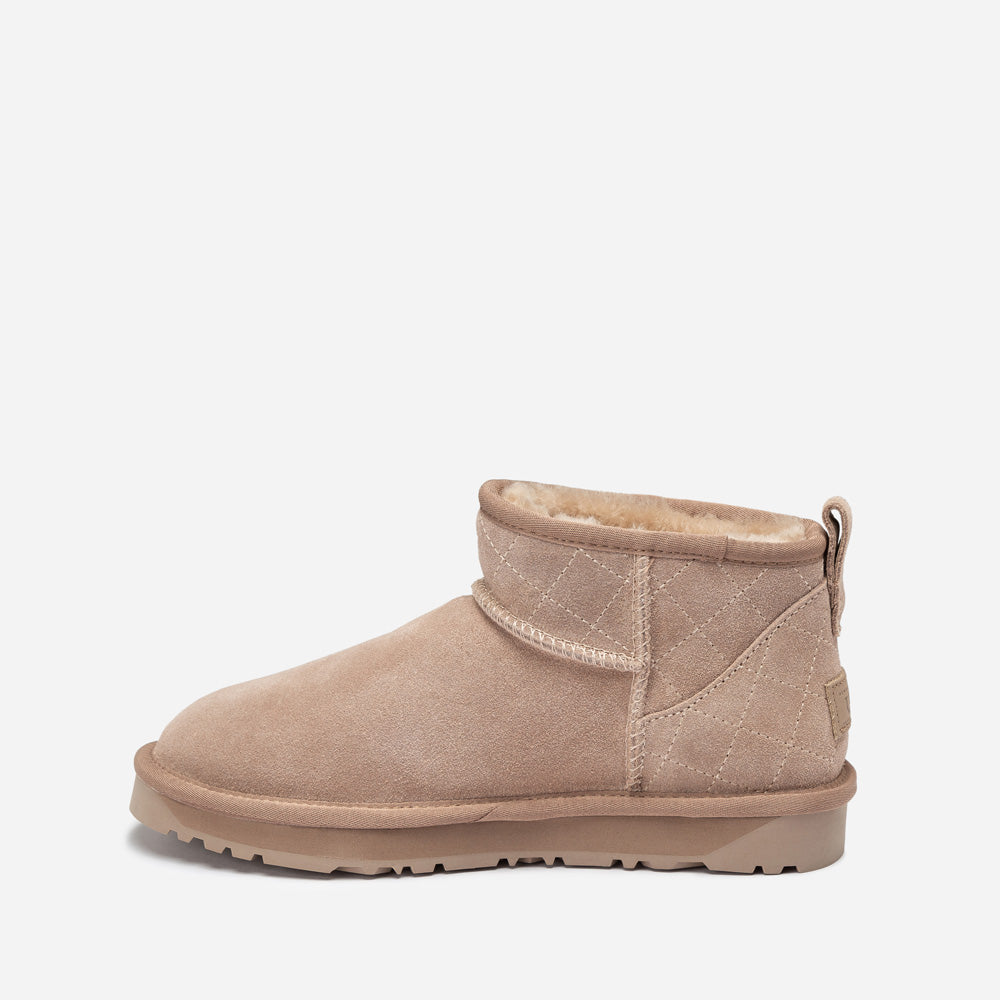 Ugg Classic Matelasse Ultra Mini Boot-Women UGG-PEROZ Accessories