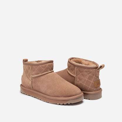 Ugg Classic Matelasse Ultra Mini Boot-Women UGG-PEROZ Accessories