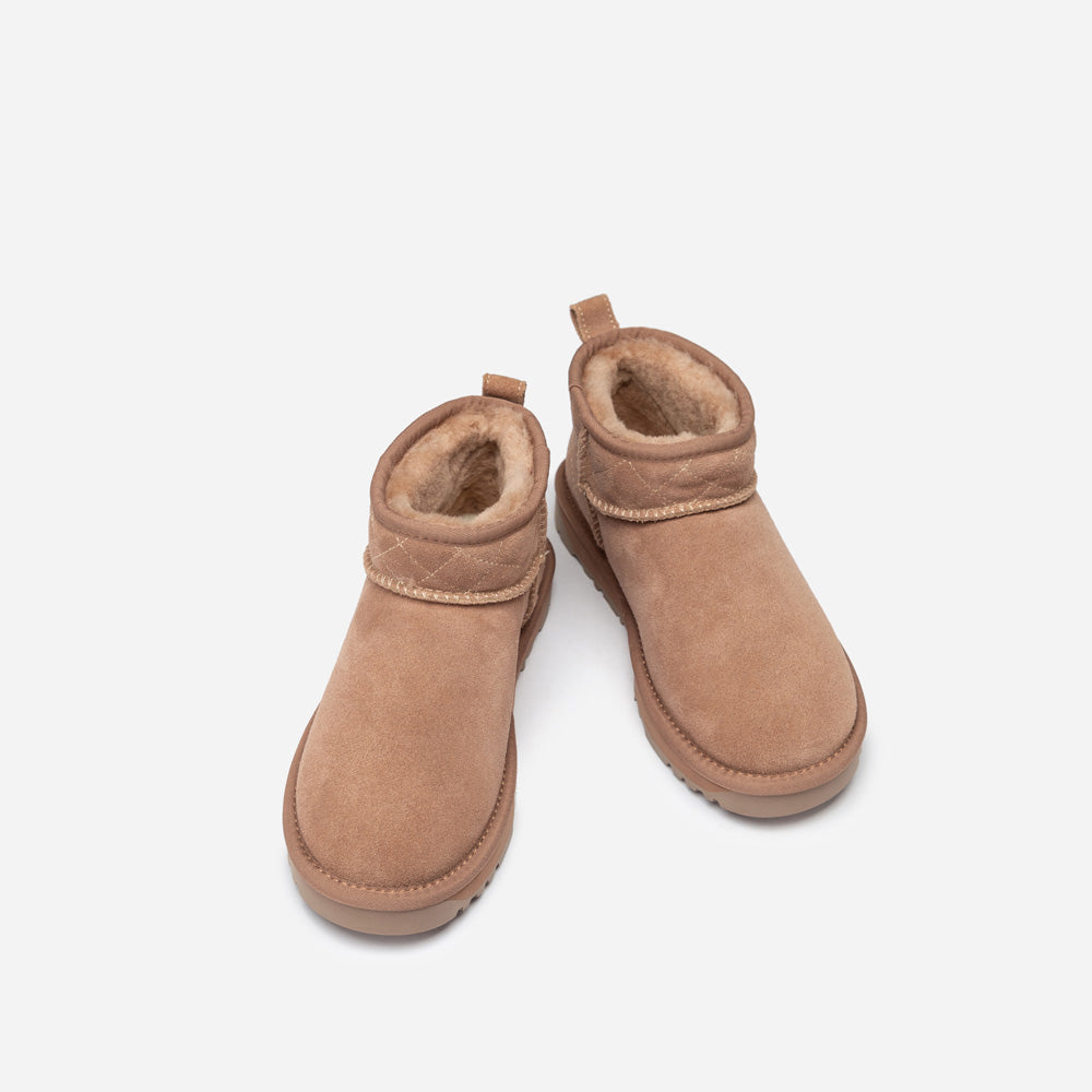 Ugg Classic Matelasse Ultra Mini Boot-Women UGG-PEROZ Accessories