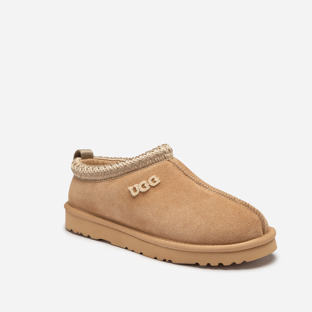 Ugg Sydney Emb Logo Slipper-Unisex Classic UGG Slippers-PEROZ Accessories