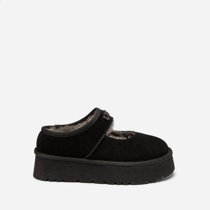 Ugg Mary Jane Emb Logo Platform-Women Moccasins Loafers-PEROZ Accessories