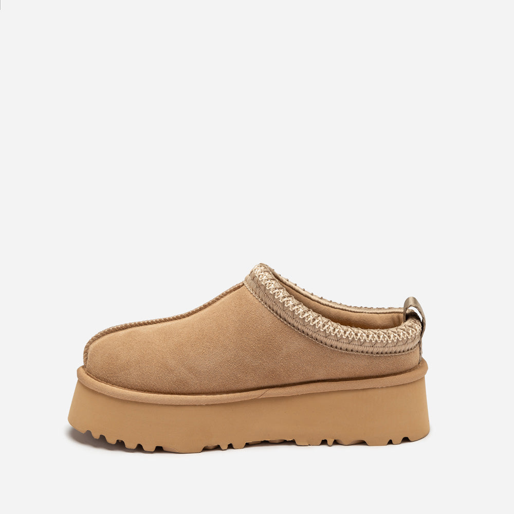 Ugg Sydney Spring Platform Slipper (Water Resistant) (Detachable Wool Insole)-Women Slippers-PEROZ Accessories