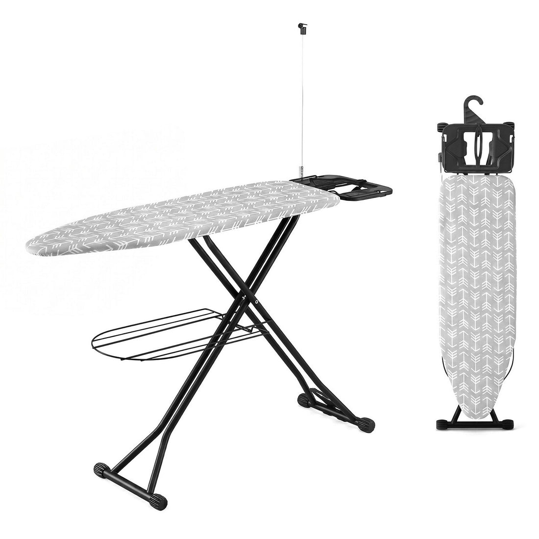 Artiss Foldable Ironing Board with Iron Rest Ironing Board for Laundry Room Arrow-Appliances > Washers, Dryers &amp; Irons > Irons &amp; Ironing Systems-PEROZ Accessories