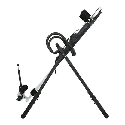Everfit Inversion Table Gravity Exercise Inverter Back Stretcher Home Gym Grey-Sports &amp; Fitness > Fitness Accessories-PEROZ Accessories