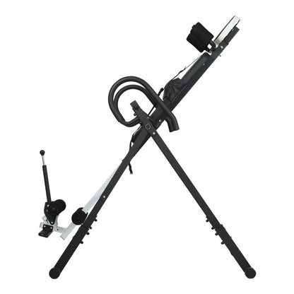 Everfit Inversion Table Gravity Exercise Inverter Back Stretcher Home Gym Grey-Sports &amp; Fitness &gt; Fitness Accessories-PEROZ Accessories