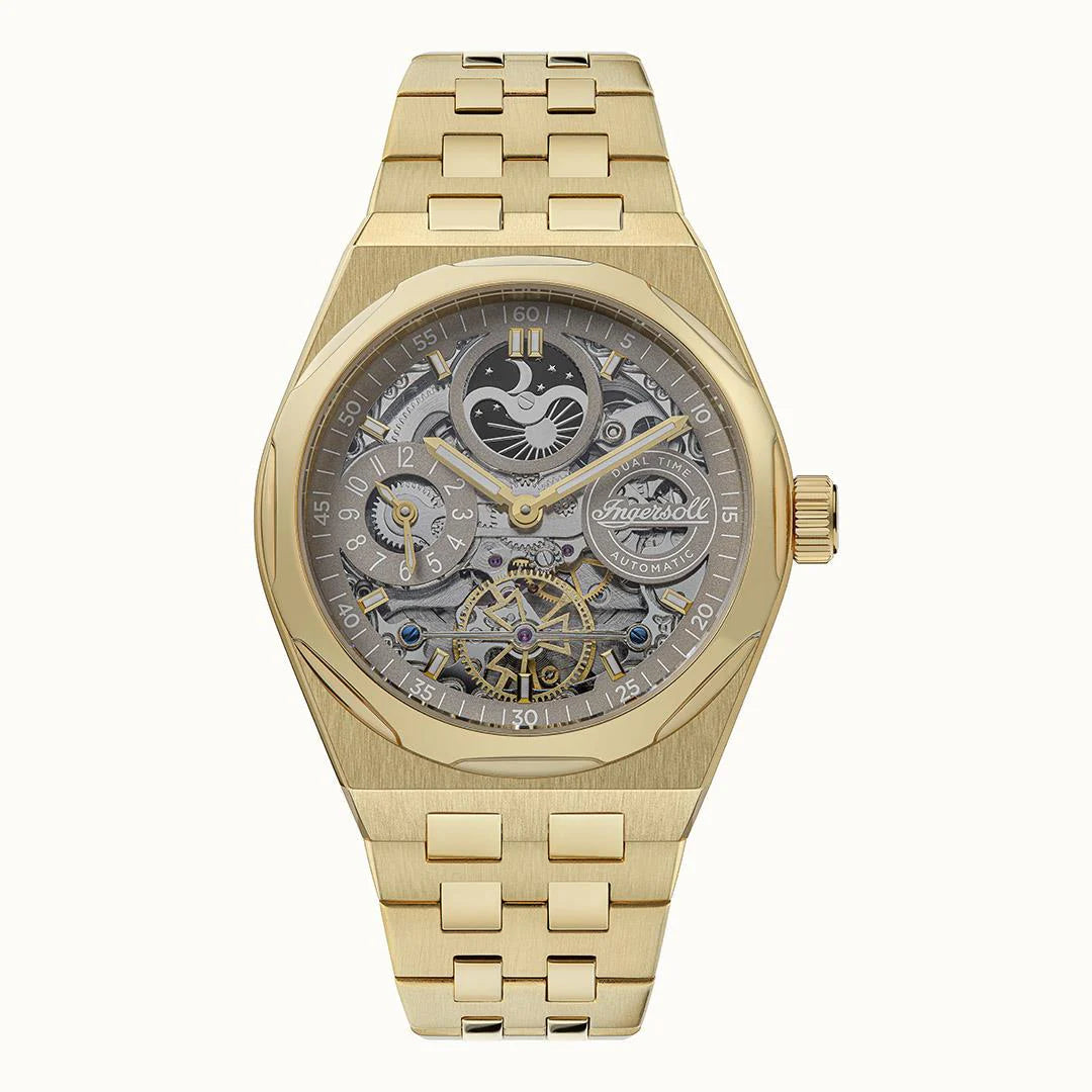 Ingersoll The Broadway Gold Watch-PEROZ Accessories
