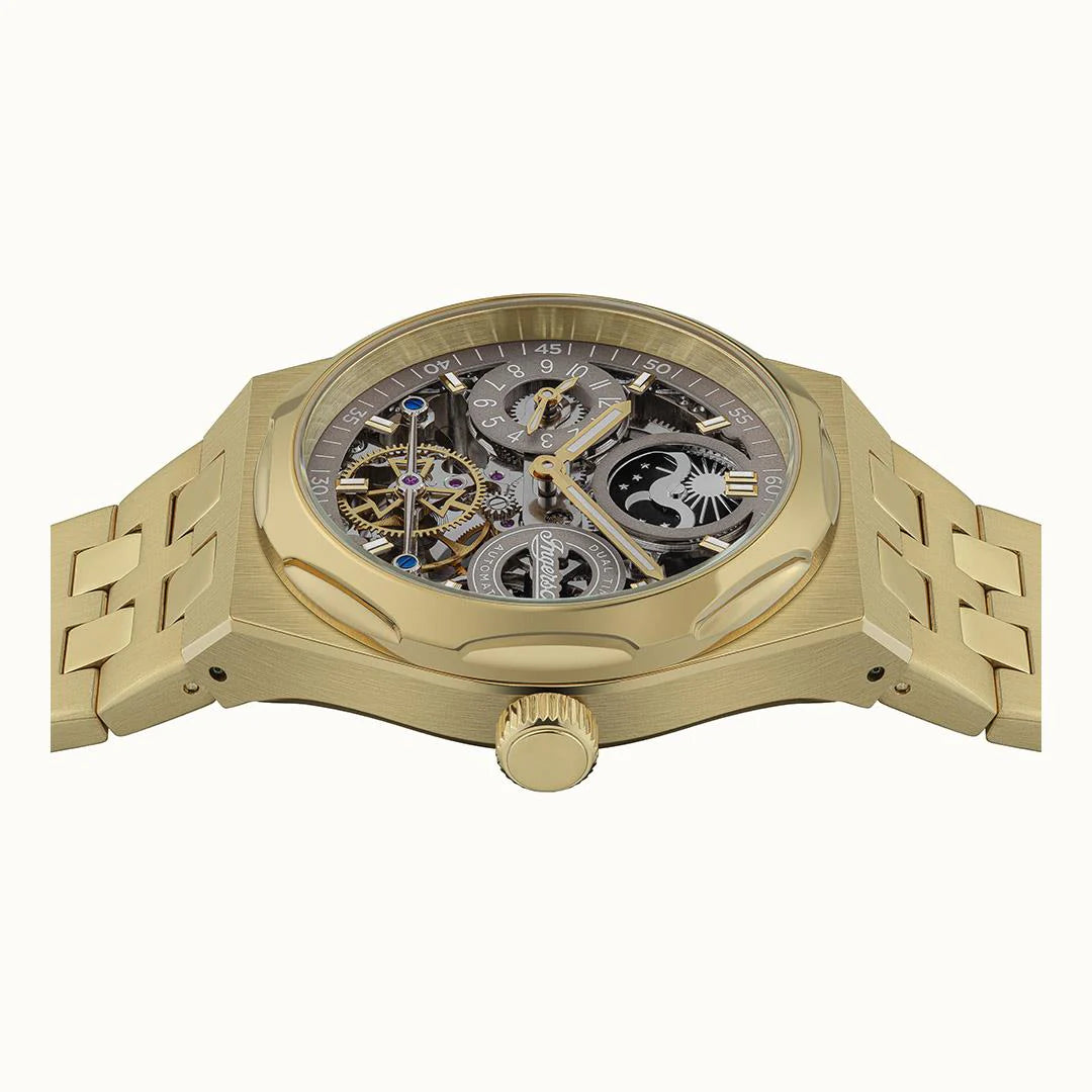 Ingersoll The Broadway Gold Watch-PEROZ Accessories