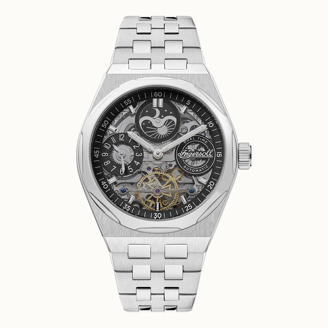 Ingersoll The Broadway Silver Watch-PEROZ Accessories