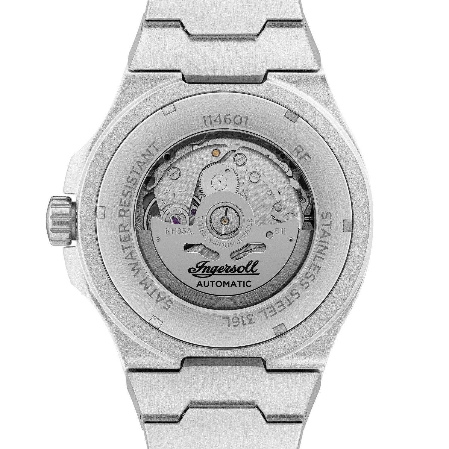 Ingersoll The Catalina Light Blue Dial Stainless Steel Bracelet Watch-PEROZ Accessories