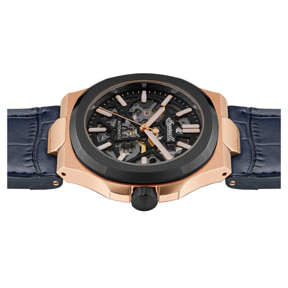 Ingersoll The Catalina Rose Gold Blue Watch-PEROZ Accessories