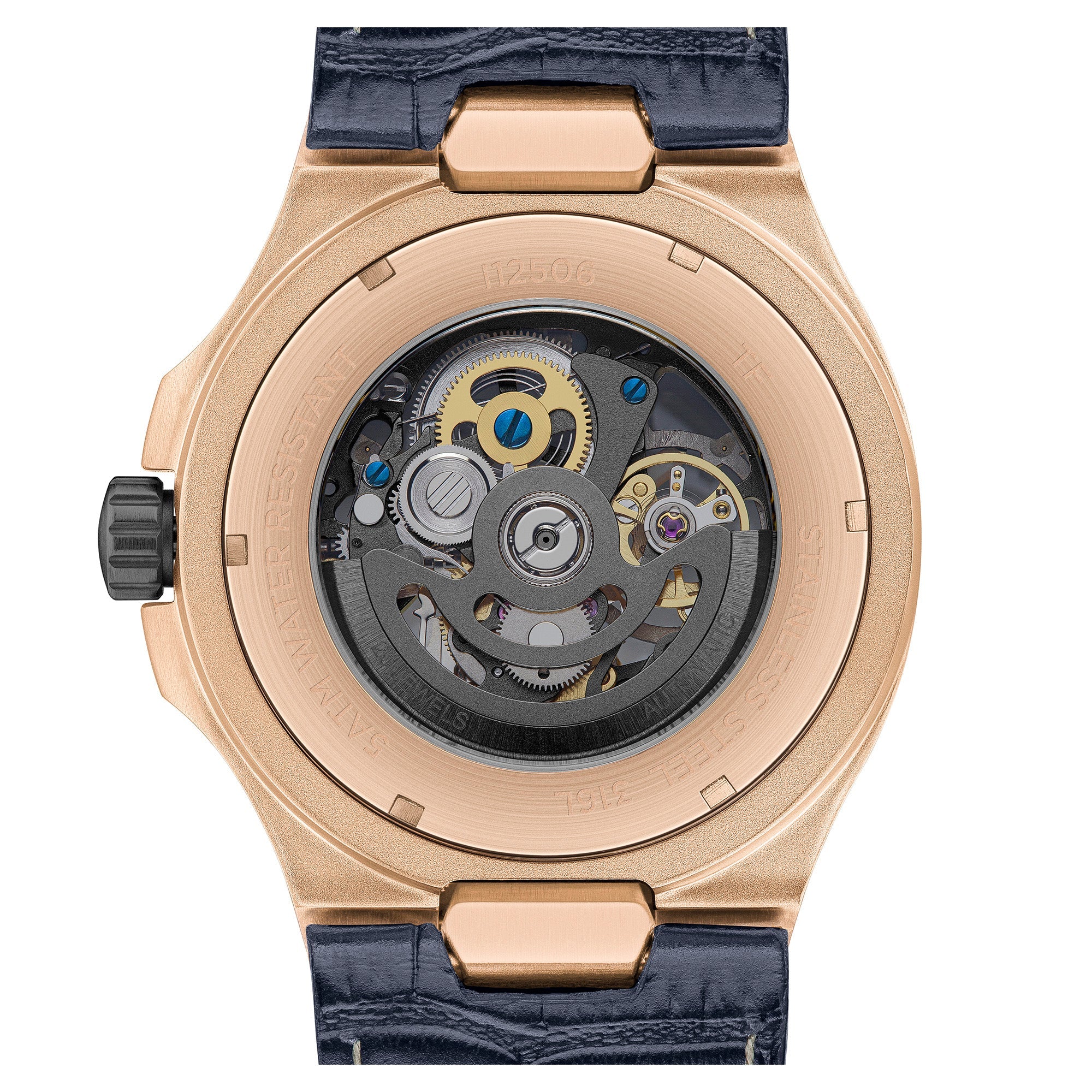 Ingersoll The Catalina Rose Gold Blue Watch-PEROZ Accessories
