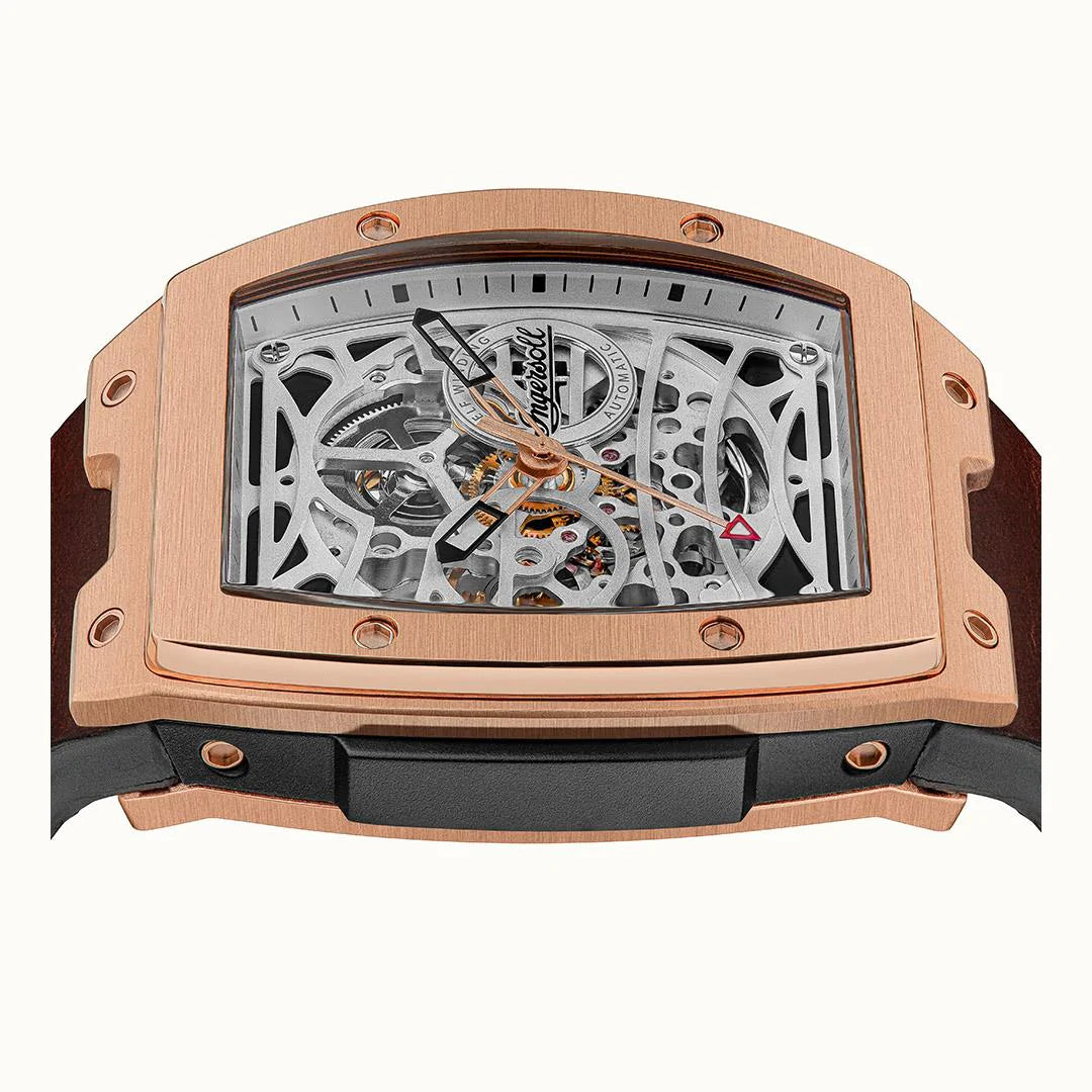 Ingersoll The Challenger Automatic Rose Gold Watch-PEROZ Accessories