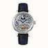 Ingersoll The Jazz Automatic Silver Blue Leather Watch-PEROZ Accessories