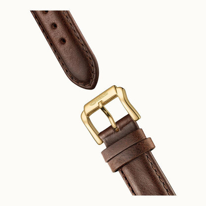 Ingersoll The Jazz Gold Automatic Brown Leather Watch-PEROZ Accessories
