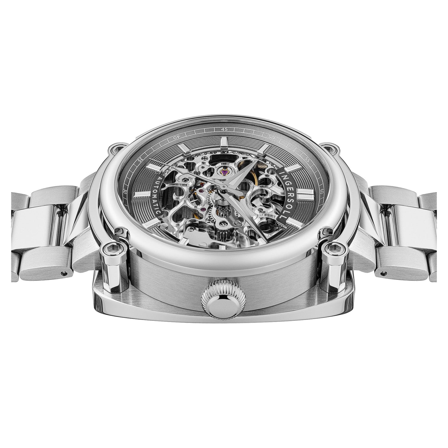 Ingersoll The Michigan Silver Watch-PEROZ Accessories