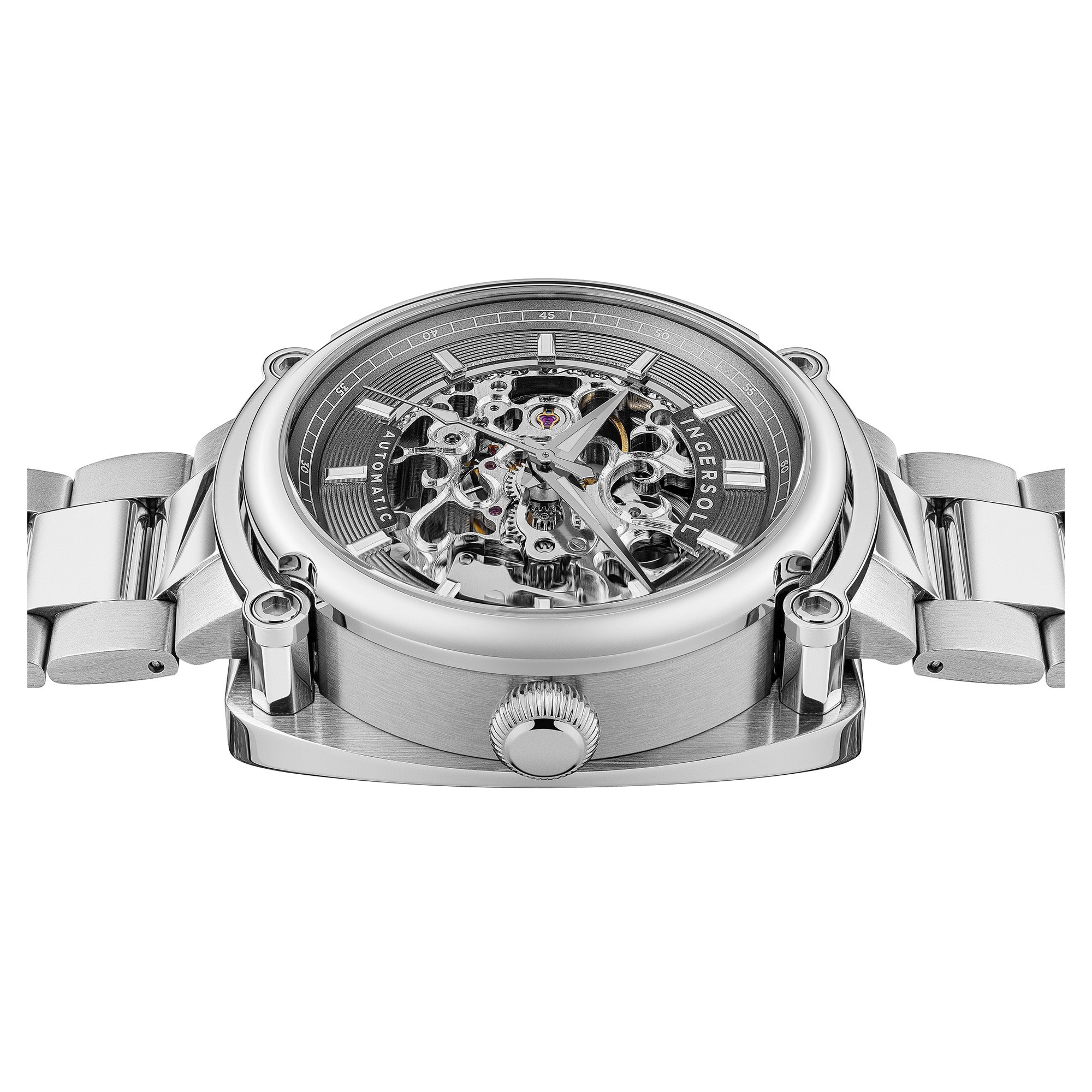 Ingersoll The Michigan Silver Watch-PEROZ Accessories