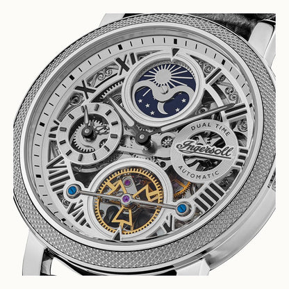 Ingersoll The Row Silver Watch-PEROZ Accessories