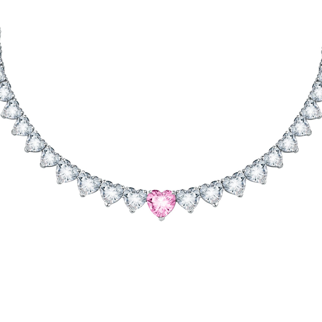 Chiara Ferragni Diamond Heart FairyTale Necklace-Necklaces-PEROZ Accessories