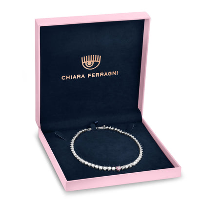 Chiara Ferragni Diamond Heart FairyTale Necklace-Necklaces-PEROZ Accessories