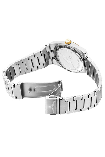 JDM Horizon Ladies 31mm 50m White Dial Two Tone Strap Watch-PEROZ Accessories