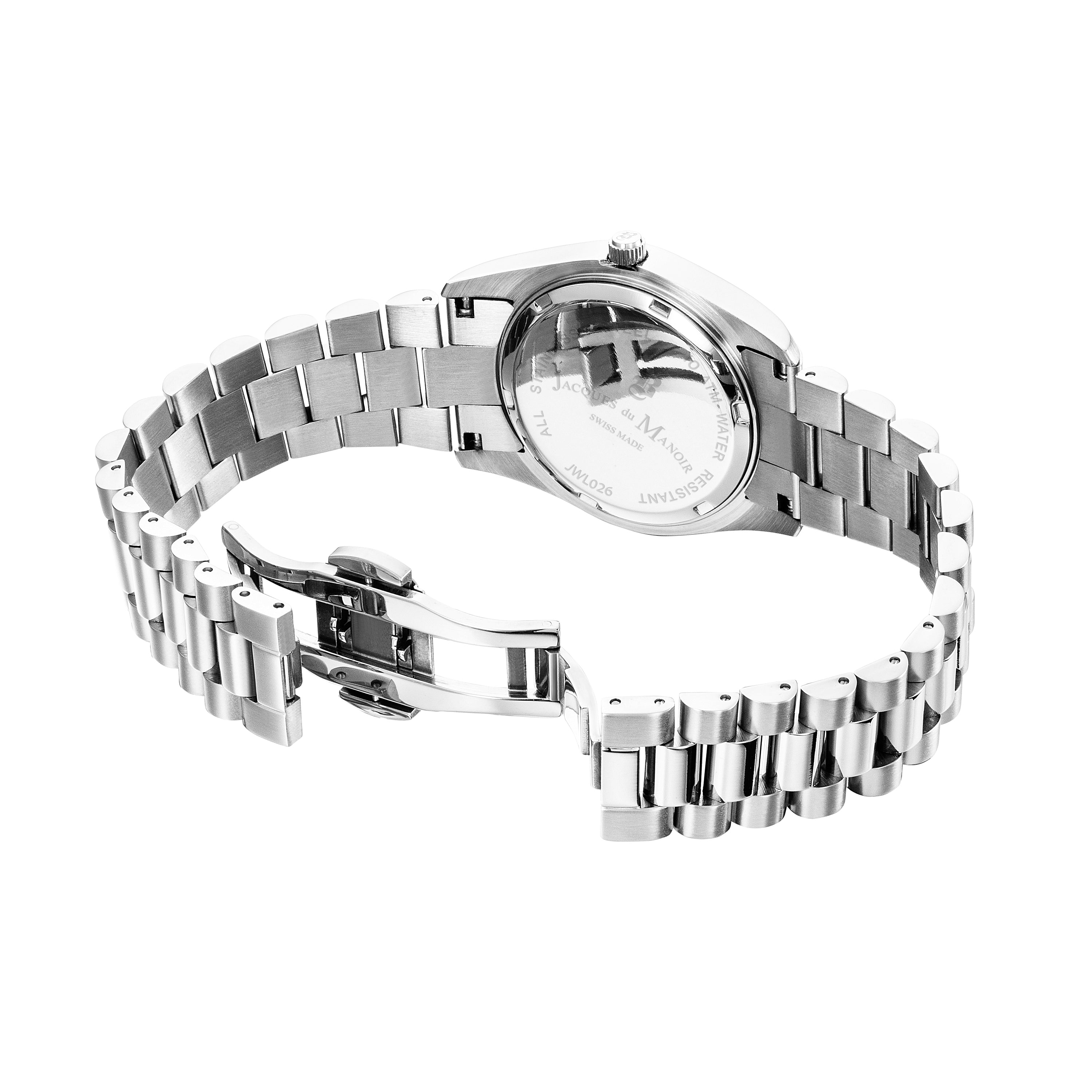 JDM Inspiration Flower 34mm Silver Strap Watch-PEROZ Accessories