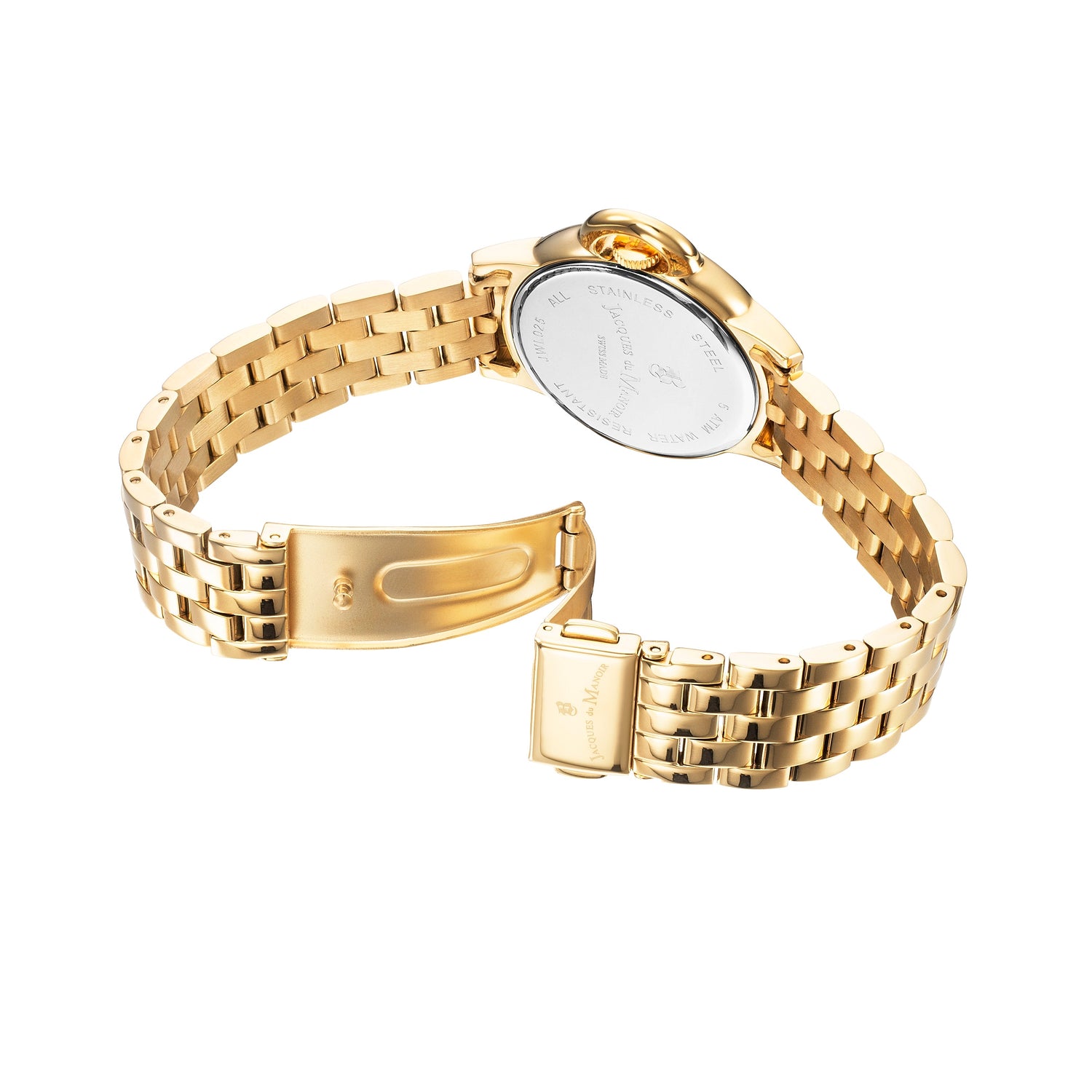 Jacques Du Manoir Swiss Grace 32mm Analog Gold Stainless Steel Strap Watch-PEROZ Accessories