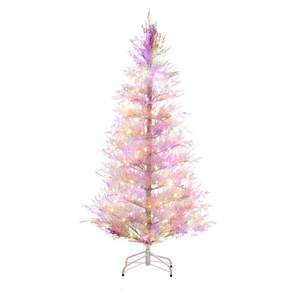 Jingle Jollys 1.8M LED Christmas Tree 8 Modes Adjustable Multi Color Light Snowy-Occasions > Christmas > Christmas Trees-PEROZ Accessories