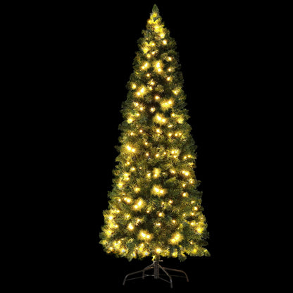 Jingle Jollys 1.8M Pre-lit Christmas Tree 8 Mode Multi Colour 200 LED Light Xmas-Christmas Trees-PEROZ Accessories
