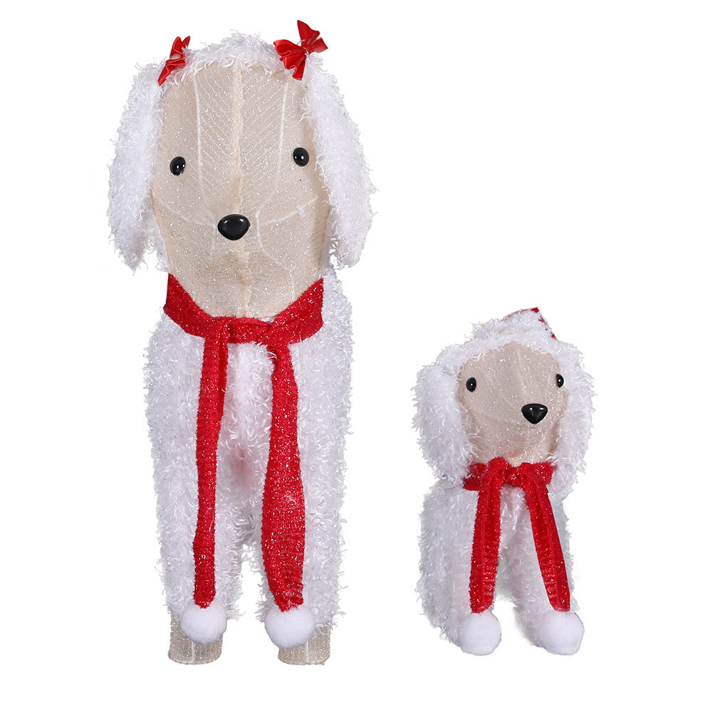 Jingle Jollys Christmas Lights 60 LED Fairy Light 2pcs Dog Decorations Set-Occasions > Christmas > Outdoor Decorations &amp; Lights-PEROZ Accessories