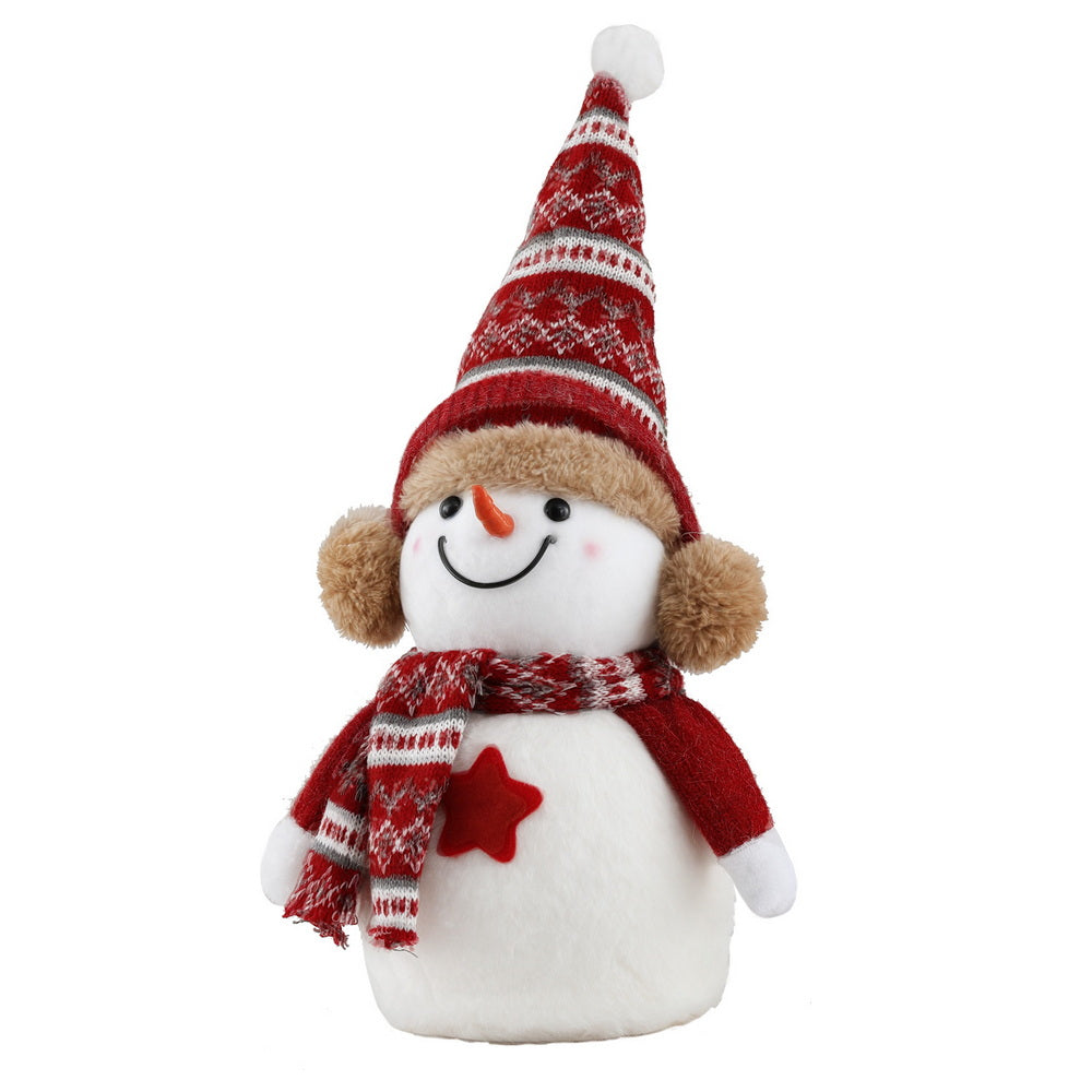 Jingle Jollys Christmas Snowman Handicraft Ornaments Party Decorations 35cm-Occasions > Christmas > Christmas Decorations-PEROZ Accessories