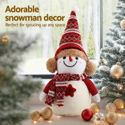 Jingle Jollys Christmas Snowman Handicraft Ornaments Party Decorations 35cm-Occasions > Christmas > Christmas Decorations-PEROZ Accessories