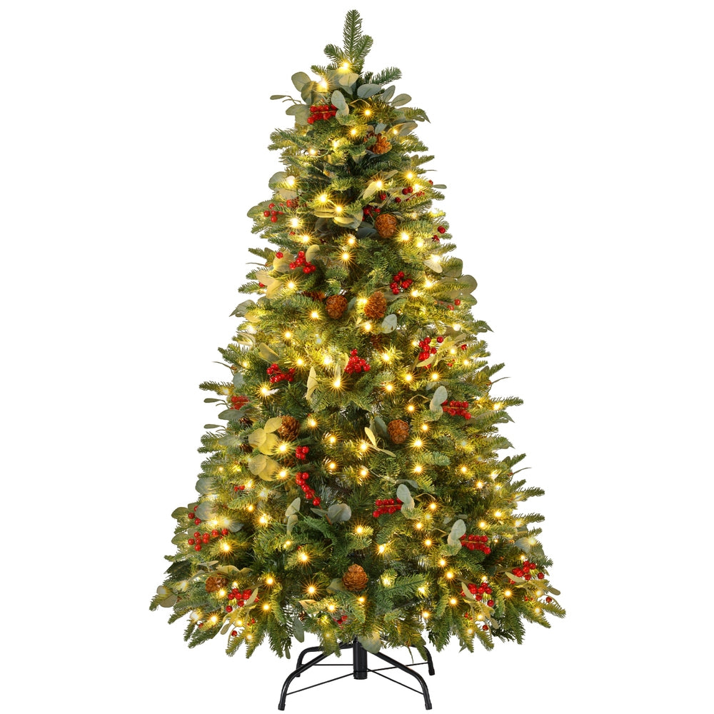 Jingle Jollys Christmas Tree 1.5m 160 LED Xmas Tree Party Decorations 355 Tips-Occasions &gt; Christmas &gt; Christmas Trees-PEROZ Accessories