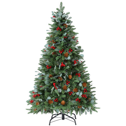 Jingle Jollys Christmas Tree 1.5m 160 LED Xmas Tree Party Decorations 355 Tips-Occasions > Christmas > Christmas Trees-PEROZ Accessories