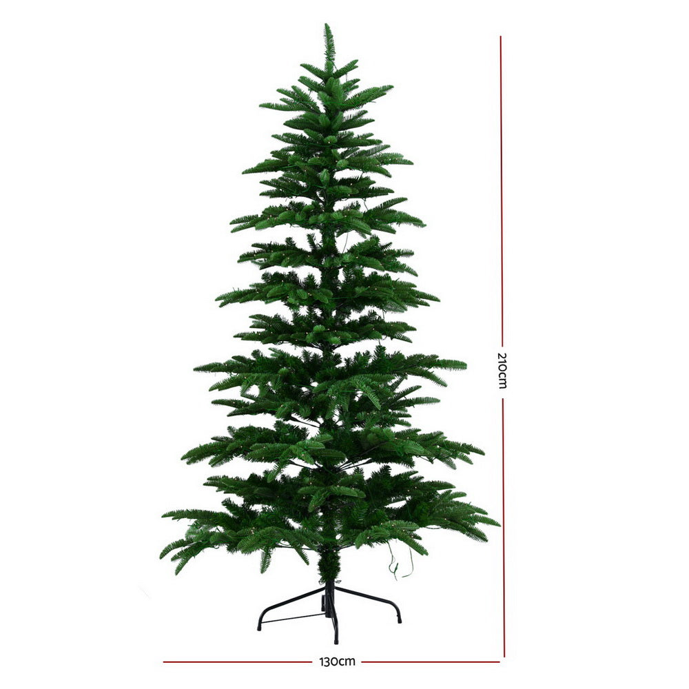Jingle Jollys Christmas Tree 2.1M LED Sparse Xmas Tree 860 Tips Party Decoration-Occasions > Christmas > Christmas Trees-PEROZ Accessories