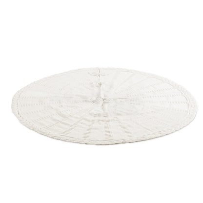 Jingle Jollys Christmas Tree Skirt 120cm Knitted Xmas Tree Ornaments Decor Beige-Occasions > Christmas > Christmas Decorations-PEROZ Accessories