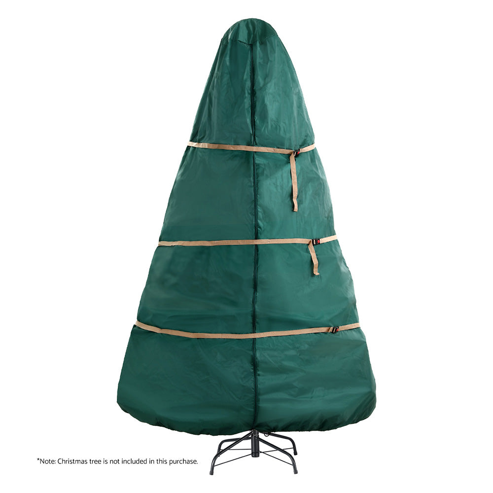 Jingle Jollys Christmas Tree Storage Bag Fits Up to 9ft Tree Xmas Bag Green-Occasions &gt; Christmas &gt; Christmas Decorations-PEROZ Accessories