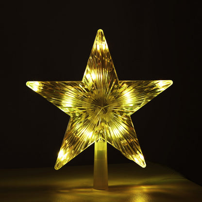 Jingle Jollys Christmas Tree Topper Star RGB LED Xmas Decor 80 Modes APP Control-Occasions > Christmas > Christmas Decorations-PEROZ Accessories