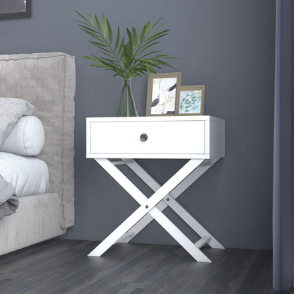 Milano Decor Bedside Table Surry Hills Storage Cabinet Bedroom-Bedside Tables-PEROZ Accessories