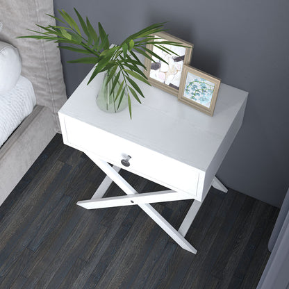 Milano Decor Bedside Table Surry Hills Storage Cabinet Bedroom-Bedside Tables-PEROZ Accessories