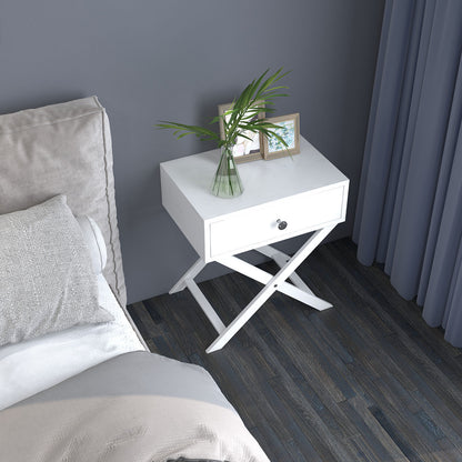 Milano Decor Bedside Table Surry Hills Storage Cabinet Bedroom-Bedside Tables-PEROZ Accessories