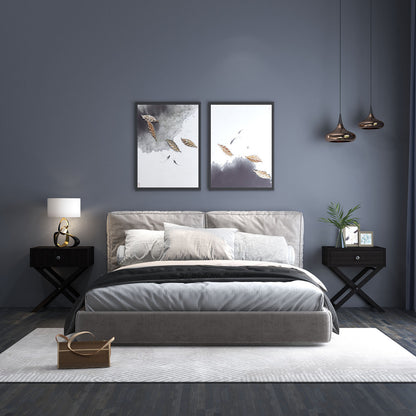 Milano Decor Bedside Table Surry Hills Storage Cabinet Bedroom-Bedside Tables-PEROZ Accessories