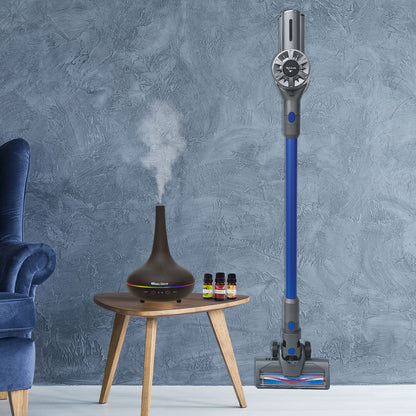 MyGenie X5 Cordless Vacuum Cleaner + Bonus Dark Wood Diffuser Humidifier-Small Home Appliances-PEROZ Accessories