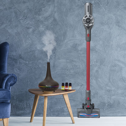 MyGenie X5 Cordless Vacuum Cleaner + Bonus Dark Wood Diffuser Humidifier-Small Home Appliances-PEROZ Accessories